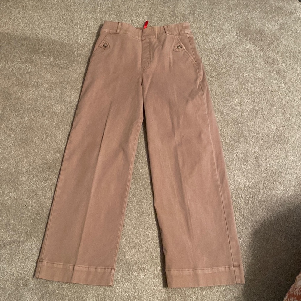 Spank ankle twill pants